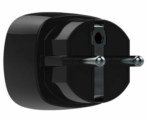 Розумна розетка з лічильником енергоспоживання Ajax Socket Black (000012339)