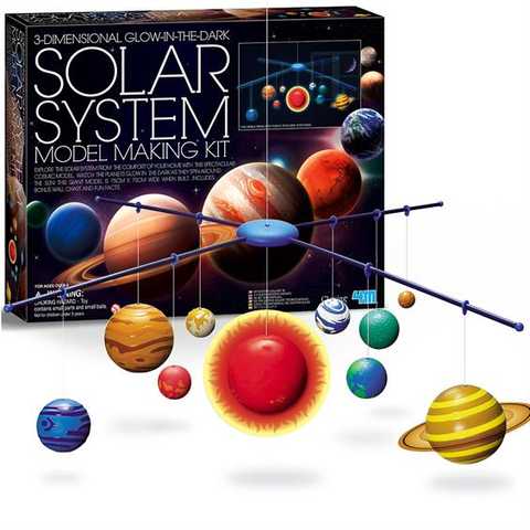 Собирайте модель Солнечной системы