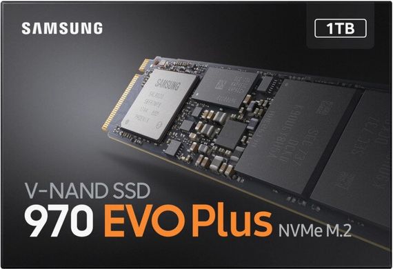 Накопичувач Samsung 970 Evo Plus 1TB M.2 PCIe 3.0 x4 V-NAND MLC (MZ-V7S1T0BW)