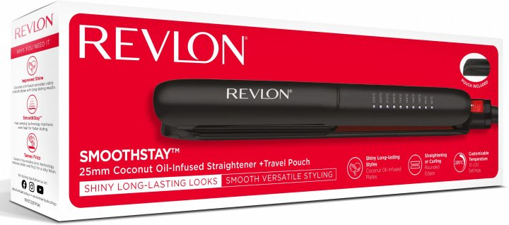 Випрямляч для волосся Revlon Smoothstay Straightener (RVST2211PE)