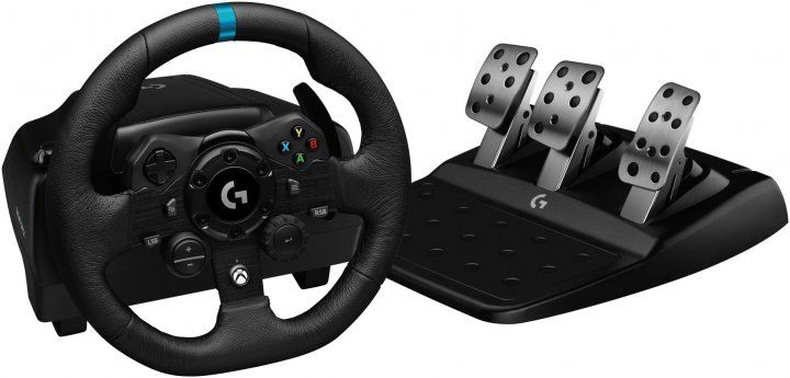 Ігрове кермо Logitech G923 Racing Wheel and Pedals for Xbox One and PC (L941-000158)