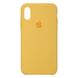 Чехол Original Silicone Case для Apple iPhone X/XS Yellow (ARM49543)