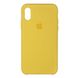 Чехол Original Silicone Case для Apple iPhone XS Max Canary Yellow (ARM55291)