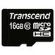 Transcend micro-SDHC 16 GB Class 10 + SD adapter