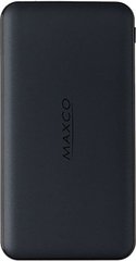 Універсальна мобільна батарея Maxco MR-8000 Razor Power Bank Power IQ 2,1А Li-Pol 8000 mAh Black
