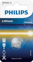 Батарейка Philips Lithium CR 1616 BLI 1 (CR1616/00B)