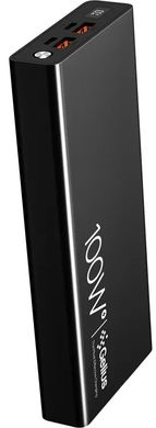 Універсальна мобільна батарея Gelius Pro Titanium 100W GP-PB301 30000mAh Black + cable Type C - Type C (100w)