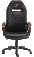 Крісло GT Racer X-2318 Black/Orange