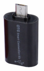 Адаптер-переходник OTG micro USB - USB 2.0 RTL (S0667)