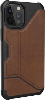 Чохол UAG для iPhone 12 Pro Max Metropolis Leather Brown (112366118380)