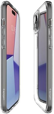 Чохол Spigen Apple iPhone 15 Plus Crystal Hybrid Crystal Clear (ACS06459)
