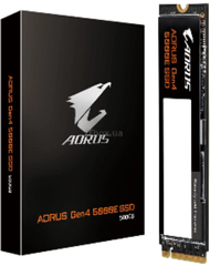 SSD накопитель Gigabyte Aorus 500GB Gen4 5000E NVME M.2 PCIE X4 SSD (AG450E500G-G)