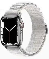 Ремінець WiWU Watch Band Nylon for Apple Watch 49/45/44/42 mm White