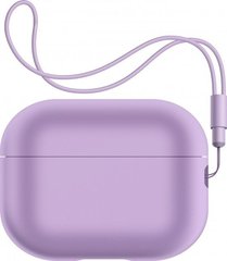 Чохол ArmorStandart Silicone Case with straps для Apple Airpods Pro 2 Pink Purple (ARM68613)