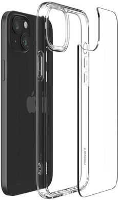 Чехол Spigen Apple iPhone 15 Plus Crystal Hybrid Crystal Clear (ACS06459)