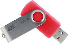 Флешка USB3.0 128GB GOODRAM UTS3 (Twister) Red (UTS3-1280R0R11)