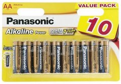 Батарейки Panasonic Alkaline Power AA BLI 10 (LR6REB/10BW)