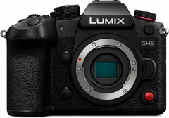 Фотоапарат Panasonic Lumix DC-GH6 Body Black (DC-GH6EE)