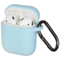 Чохол ArmorStandart New Airpods Silicon case with hook Sky Blue (in box)