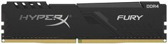 Оперативна пам'ять HyperX DDR4 2666 8GB KIT (4GBx2) HyperX Fury Black (HX426C16FB3K2/8)