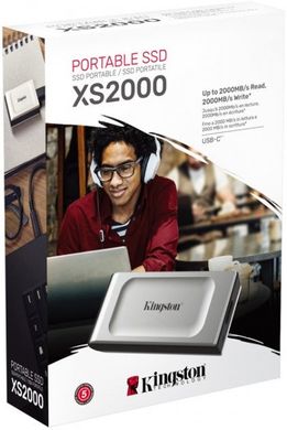 SSD накопитель Kingston XS2000 2TB (SXS2000/2000G)