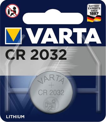 Батарейка Varta CR 2032 BLI 1 Lithium (06032101401)