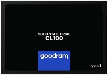 SSD-накопитель 480GB GOODRAM CL100 GEN.3 2.5" SATAIII TLC (SSDPR-CL100-480-G3)