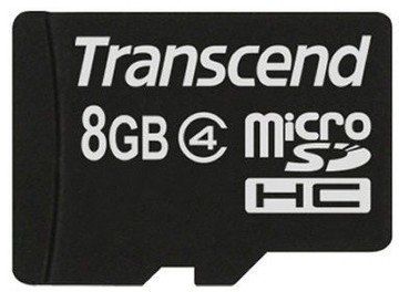 Карта пам'яті Transcend 8 GB microSDHC class 4 TS8GUSDC4