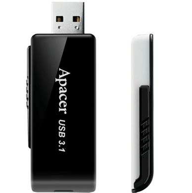 Флешка Apacer AH350 128GB Black (AP128GAH350B-1)