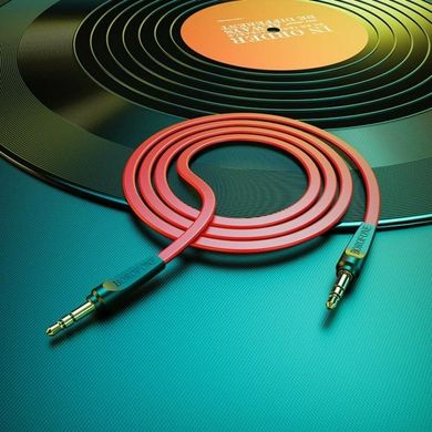Аудiо-кабель BOROFONE BL6 AUX audio cable 2m Red