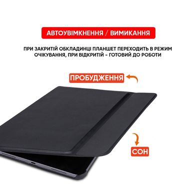Обложка AIRON Premium для iPad Pro 12.9" Black с Bluetooth клавиатурой, защитной пленкой и салфеткой