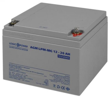 Акумуляторна батарея LogicPower LPM-MG 12 - 26 AH (6557)