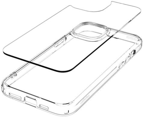 Чохол Spigen Apple iPhone 15 Plus Crystal Hybrid Crystal Clear (ACS06459)
