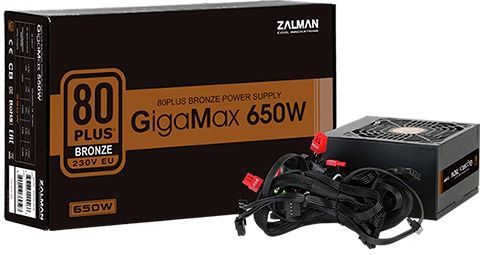 Блок питания Zalman GigaMax 650W (ZM650-GVII)