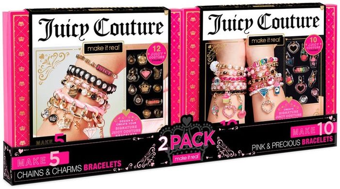 Мега-набір для створення шарм-браслетів Juicy Couture Рожева мрія (4404-4408) (MR4481)