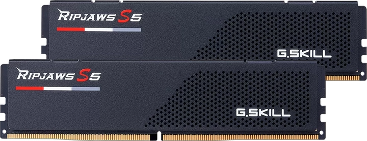 Оперативна пам'ять G.Skill 64 GB (2x32GB) DDR5 6000 MHz Ripjaws S5 Matte Black (F5-6000J3040G32GX2-RS5K)