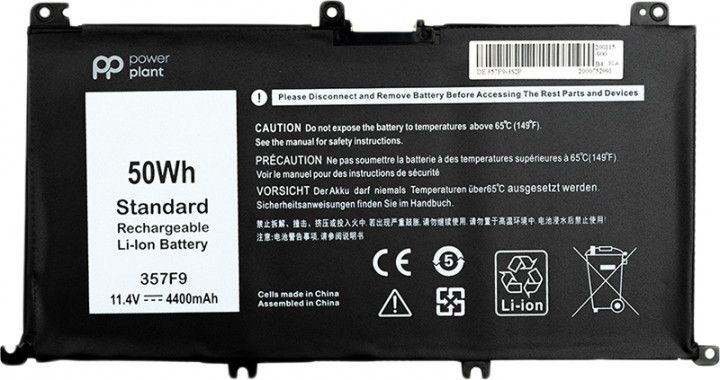 Акумулятор PowerPlant для ноутбуков DELL Inspiron 15 7559 (357F9) 11.4V 4400mAh (NB440979)