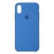 Чехол Armorstandart Silicone Case для Apple iPhone XS/X Blue (ARM54014)