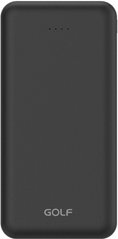 Універсальна мобільна батарея Golf P200 10000mAh 10W Black