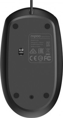 Миша Rapoo N100 Black USB