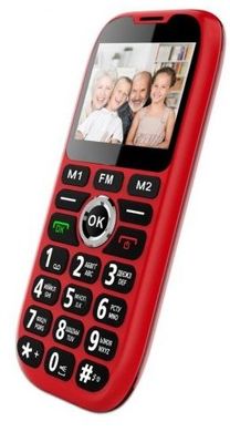 Мобільний телефон Sigma mobile Comfort 50 Grand red
