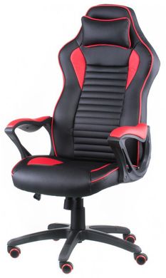 Крісло Special4You Nеro black/rеd (E4954)