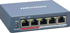 Комутатор Hikvision DS-3E1105P-EI