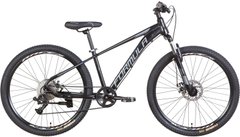 Велосипед AL 26" Formula Zephyr 3.0 AM DD рама- 2022 (черно-серый (м)) (OPS-FR-26-589)