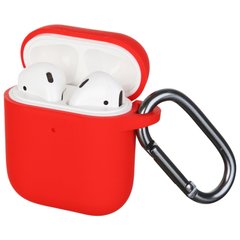 Чохол ArmorStandart New Airpods Silicon case with hook Red (in box)