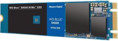SSD-накопитель M.2 WD Blue SN500 500GB NVMe PCIe 3.0 4x 2280 TLCWDS500G1B0C