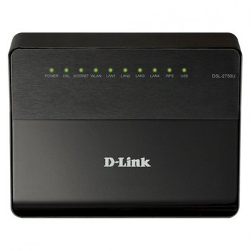 Wi-Fi роутер D-Link DSL-2750U