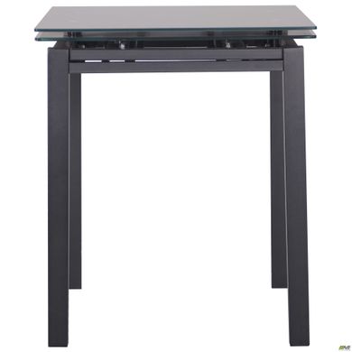 Раскладной стол AMF Карлос черный/стекло антрацит (545853)