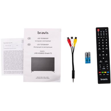Телевізор Bravis UHD-43G6000 Smart + T2