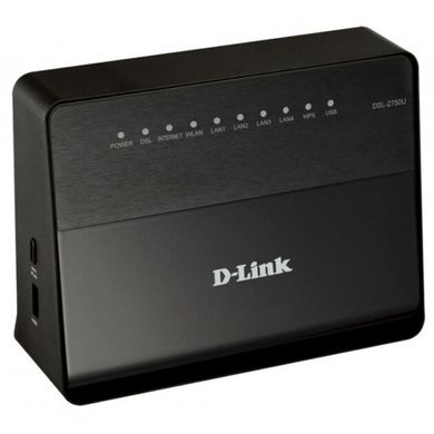 Wi-Fi роутер D-Link DSL-2750U